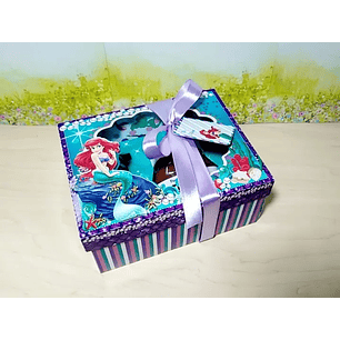 Arquivo de Corte Caixa Nutella Pequena Sereia  