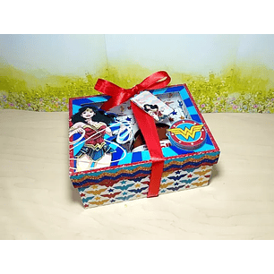 Arquivo de Corte Caixa Nutella Mulher Maravilha 