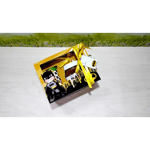 Arquivo de Corte Caixa Porta Ovo de Pascoa Batman