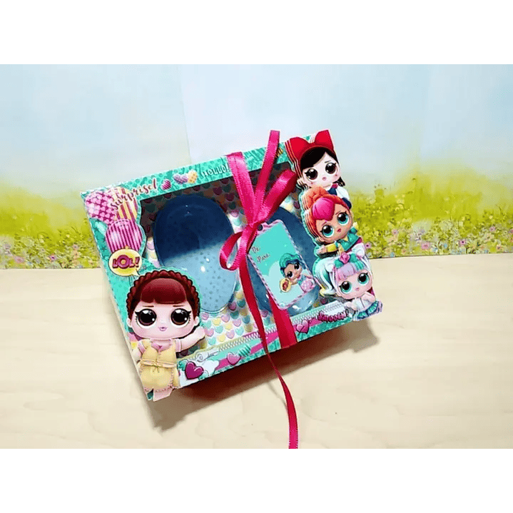 Arquivo de Corte Caixa Porta Ovo de Pascoa LOL 1