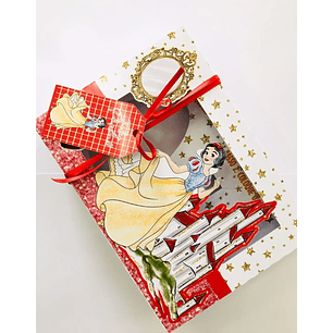 Arquivo de Corte Porta Ovo de Pascoa Branca de Neve