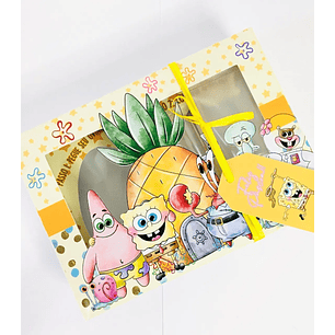 Arquivo de Corte Porta Ovo de Pascoa Bob Esponja