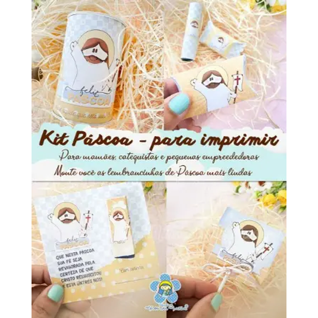 Arquivo Digital Kit Páscoa Cristã (Arquivo em PDF) 1