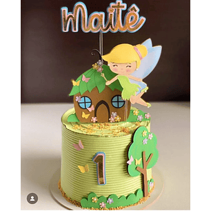 Arquivo de Corte Topo Fadinha com Casinha