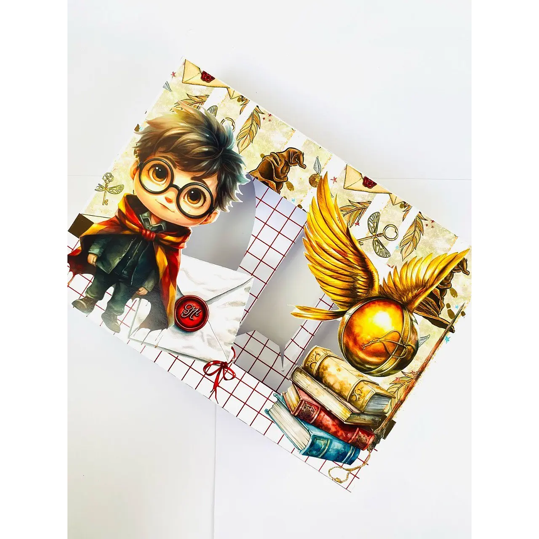 Arquivo de Corte Porta Ovo de Pascoa Harry Potter (Leia a Descrição) 1