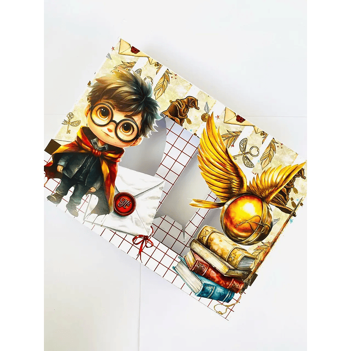 Arquivo de Corte Porta Ovo de Pascoa Harry Potter (Leia a Descrição) 1