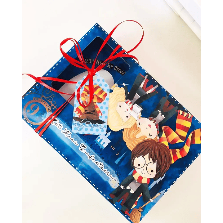 Arquivo de Corte Porta Ovo de Pascoa Harry Potter (Leia a Descrição) 1