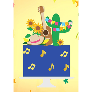 Arquivo de Corte Topo Bandeirola Festa Junina (Leia a Descrição)