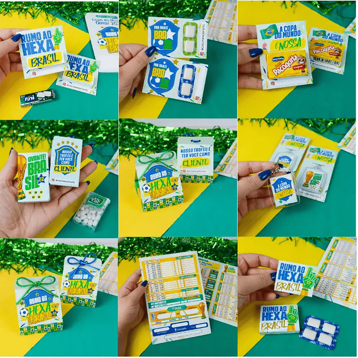 Arquivo de Corte Kit Mimos Copa do Mundo (Leia a Descrição) 1