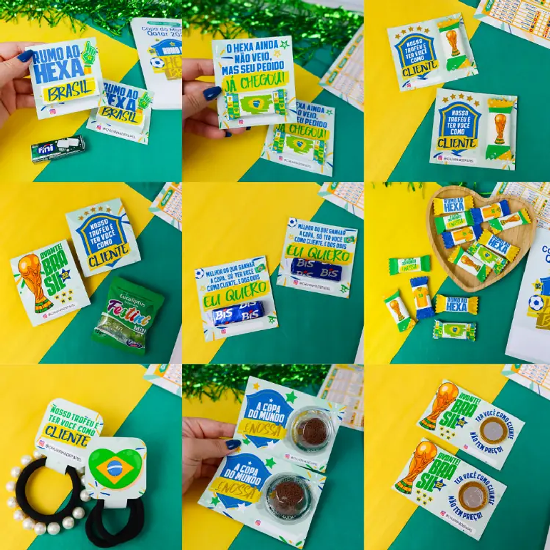 Arquivo de Corte Kit Mimos Copa do Mundo (Leia a Descrição) 2