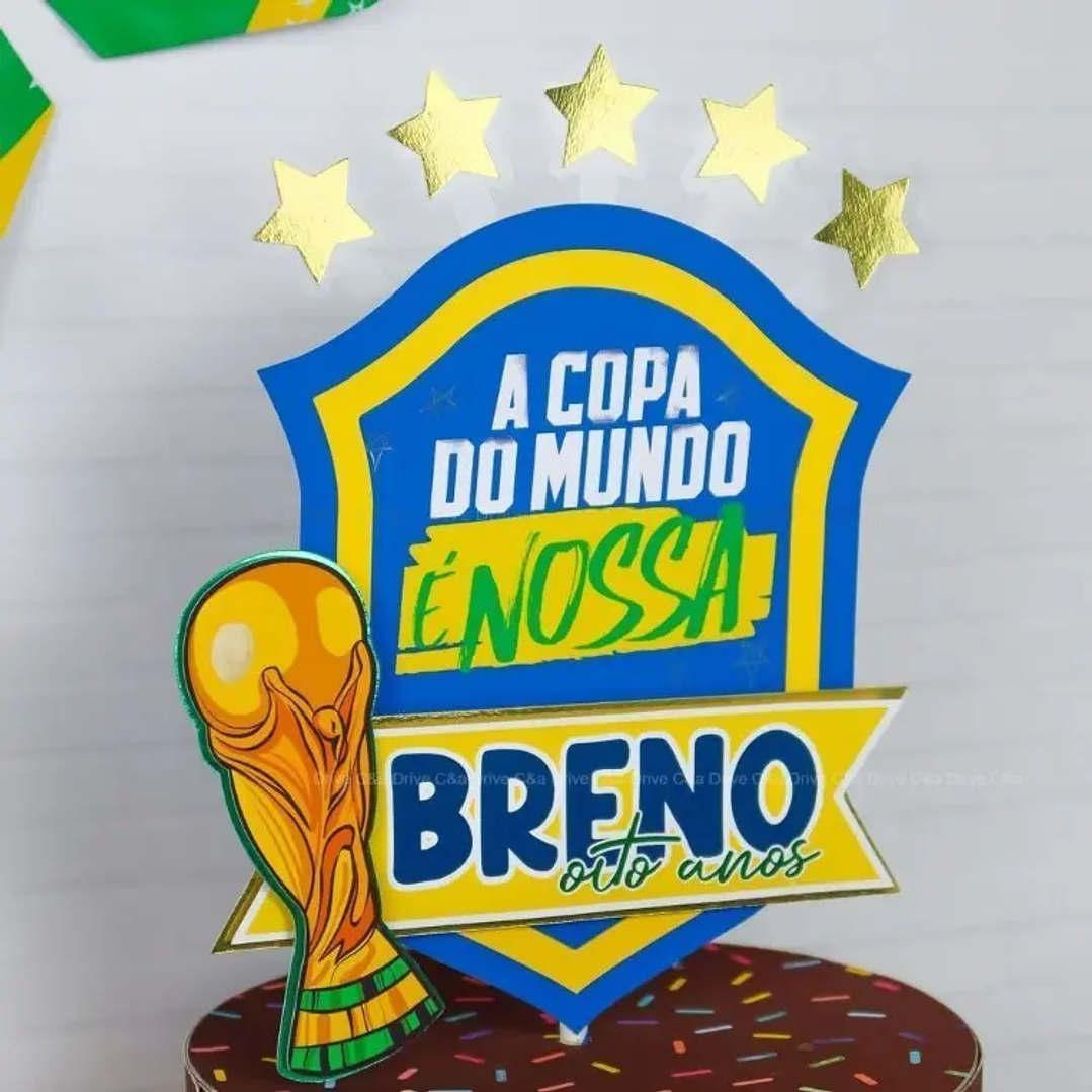 Arquivo de Corte Topo Copa do Mundo (Leia a Descrição) 1