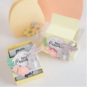 Arquivo de Corte Combo Coelho de acetato Páscoa (Leia a Descrição)