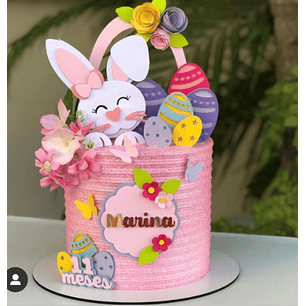 Arquivo de Corte Topo Coelhinha Páscoa (Leia a Descrição)