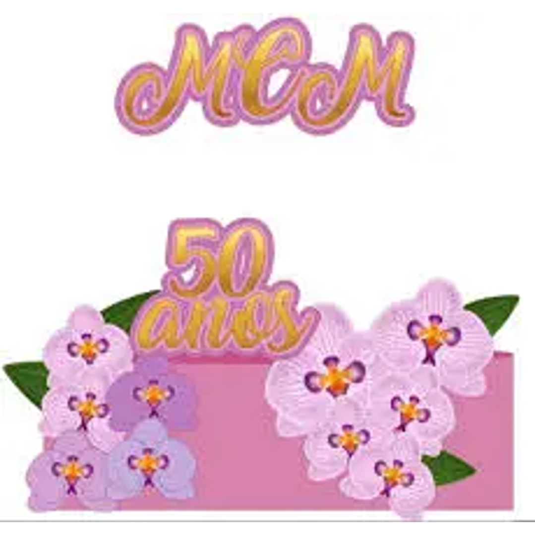 Arquivo de Corte Topo Orquídea (Leia a Descrição) 1