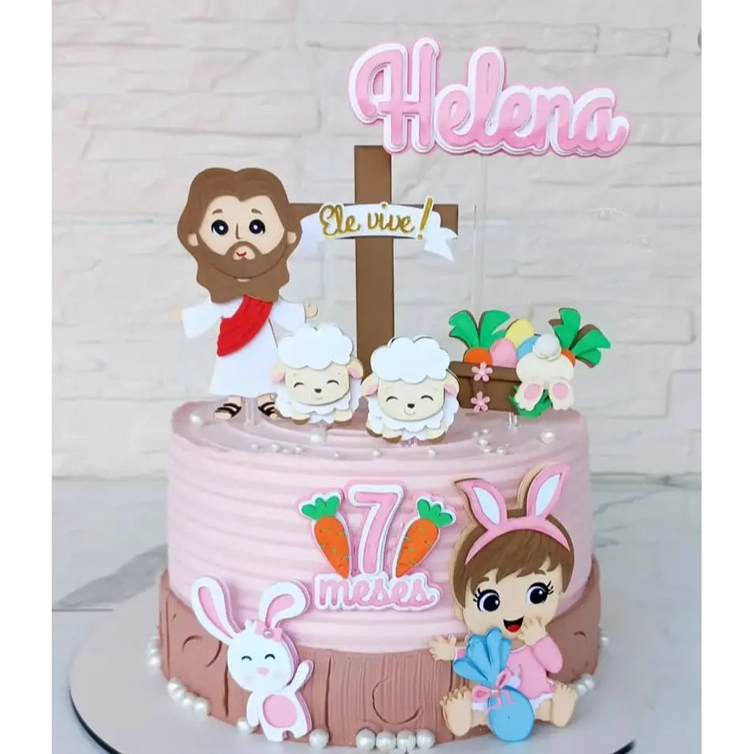 Arquivo de Corte Topo Ele Vive Pascoa  1