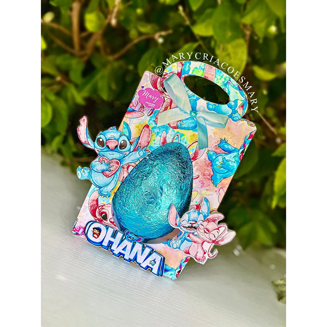 Arquivo de Corte Sacola Ovo Stitch (Leia a Descrição) 1