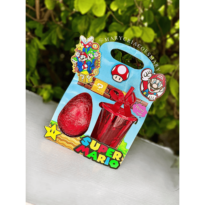 Arquivo de Corte Sacola Ovo Super Mario (Leia a Descrição) 1