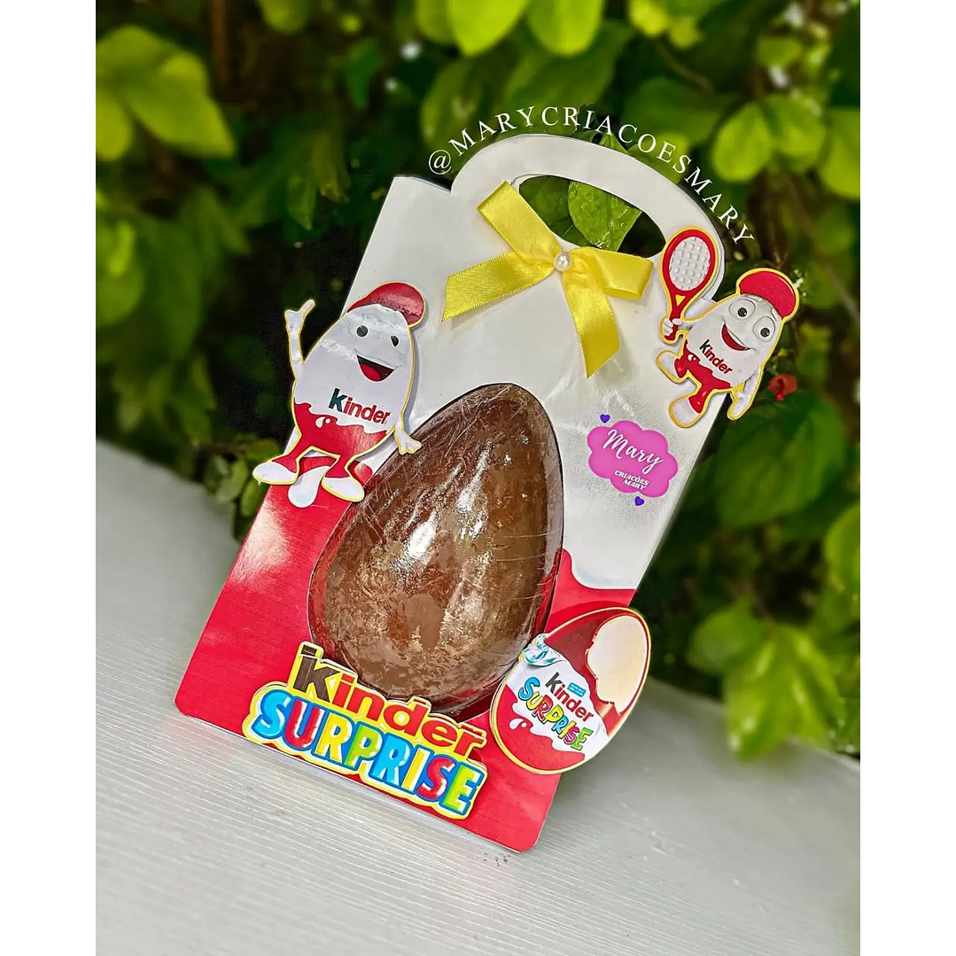 Arquivo Caixa Ovo de Páscoa Kinder Ovo  (Leia a Descrição) 1