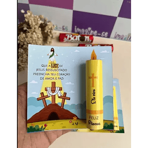 Arquivo de Corte Cartão adesivo baton de chocolate Páscoa (Leia a Descrição)