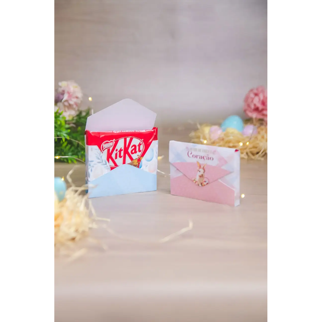 Arquivo de Corte Caixinha envelope kitkat (Leia a Descrição) 1