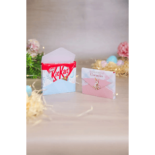 Arquivo de Corte Caixinha envelope kitkat (Leia a Descrição)