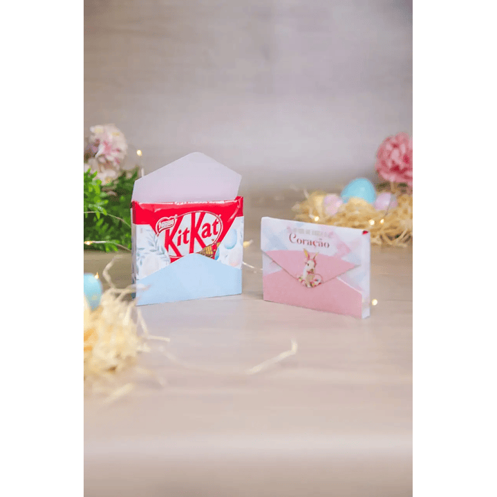 Arquivo de Corte Caixinha envelope kitkat (Leia a Descrição) 1
