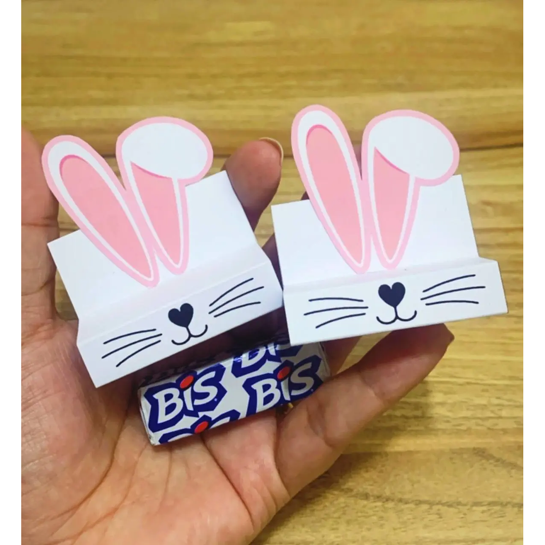 Arquivo de Corte Porta bis e bombom Páscoa   (Leia a Descrição) 1