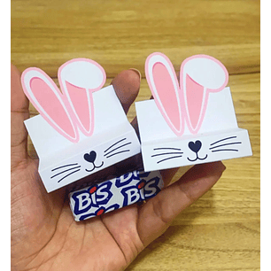 Arquivo de Corte Porta bis e bombom Páscoa   (Leia a Descrição)