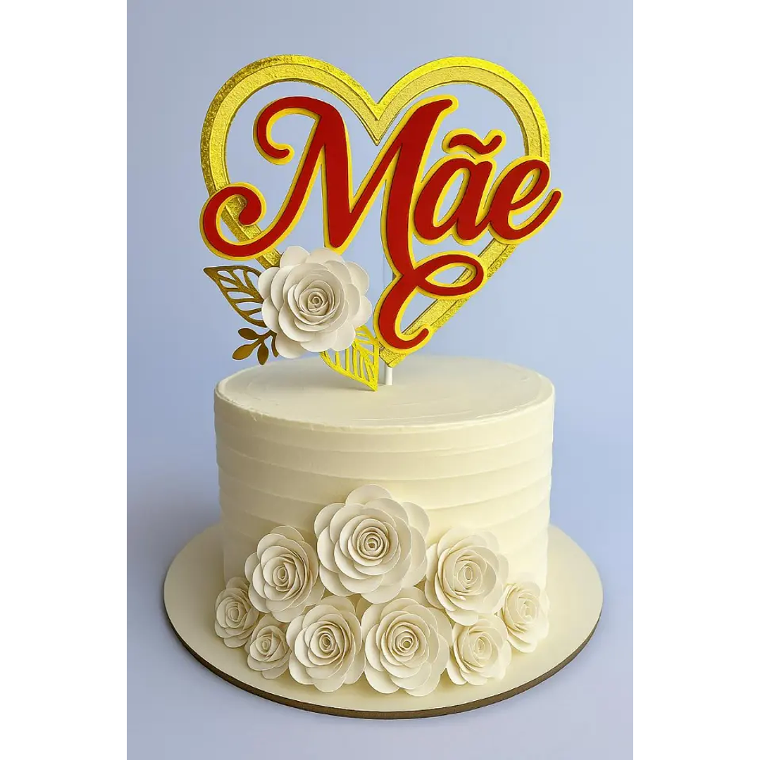 Arquivo de Corte Topo Dia das Mães (Leia a Descrição) 1