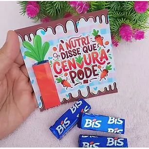 Arquivo de Corte Card Cenoura (Leia a Descrição)