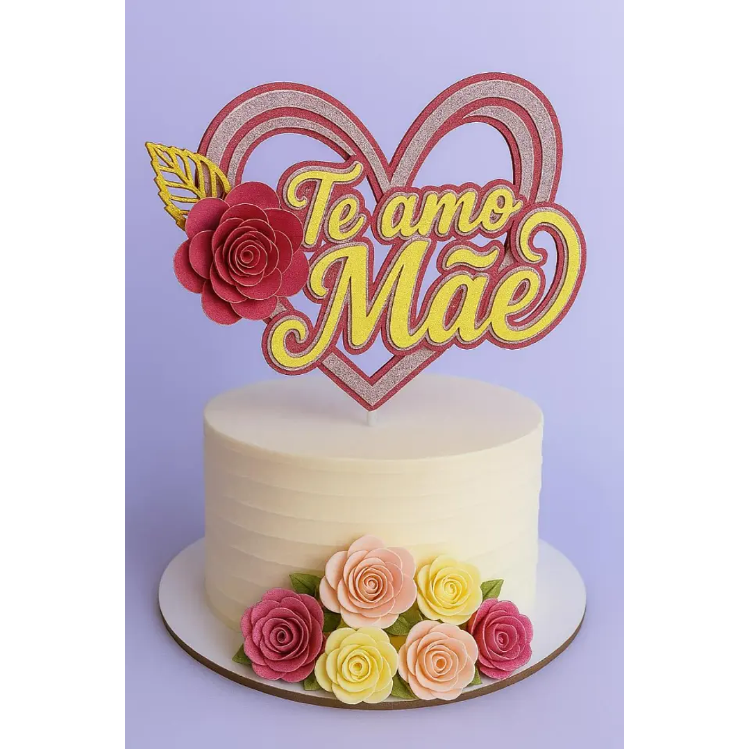 Arquivo de Corte Topo Dia das Mães (Leia a Descrição) 1