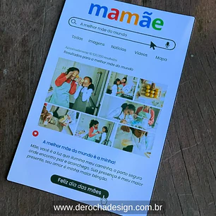 Arquivo de Corte Card Google Dia das Mães (Leia a Descrição)