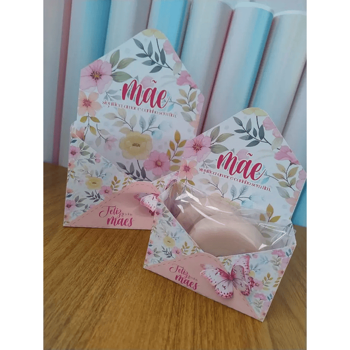 Arquivo de Corte Caixa Envelope Dia das Mães (Leia a Descrição) 1