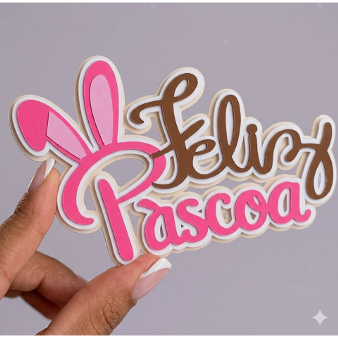 Arquivo de Corte Topo Páscoa (Leia a Descrição) 1