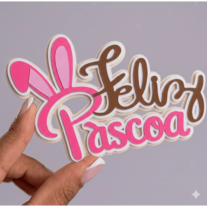 Arquivo de Corte Topo Páscoa (Leia a Descrição) 1