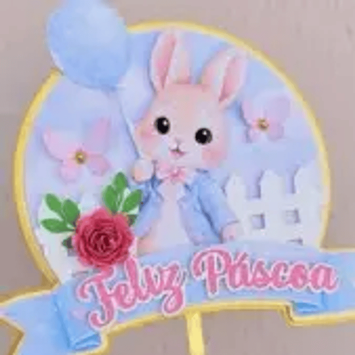 Arquivo de Corte Topo Páscoa (Leia a Descrição) 1