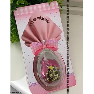 Arquivo de Corte Card Blister ovo de  páscoa rosa (Leia a Descrição)