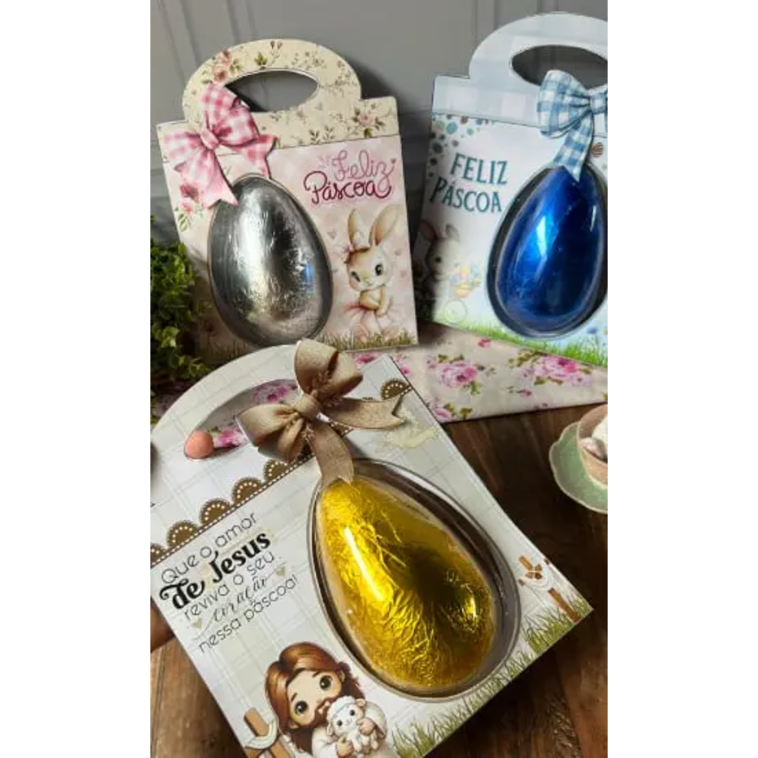 Arquivo de Corte Sacolinha para blisters ovo  (Leia a Descrição) 1