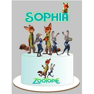 Arquivo de Corte Topo Zootopia (Leia a Descrição)