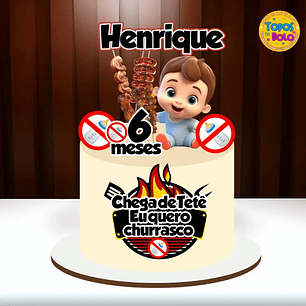 Arquivo de Corte Topo Chega de Tete (Leia a Descrição)