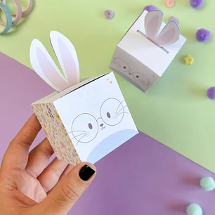 Arquivo de Corte  Caixa Coelho  Páscoa  (Leia a Descrição)