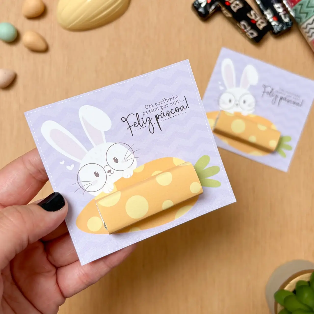 Arquivo de Corte Card  Chocolatinho Páscoa (Leia a Descrição) 1