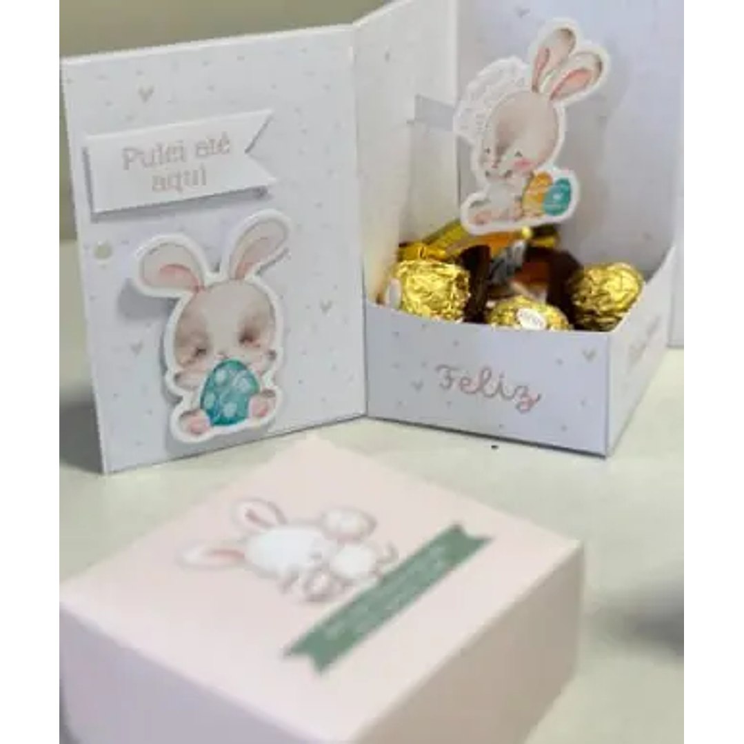 Arquivo de Corte  Caixa Cenario Páscoa  (Leia a Descrição) 1