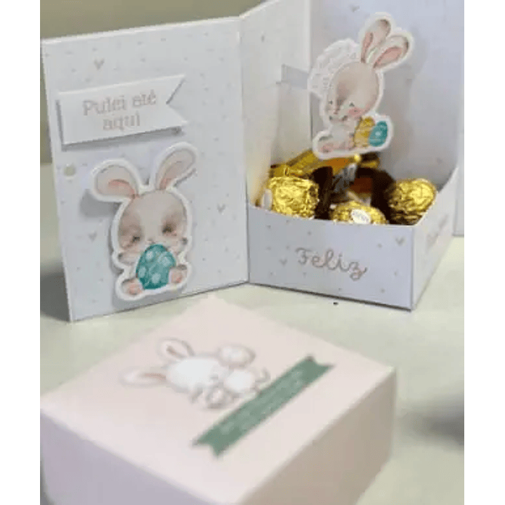 Arquivo de Corte  Caixa Cenario Páscoa  (Leia a Descrição) 1