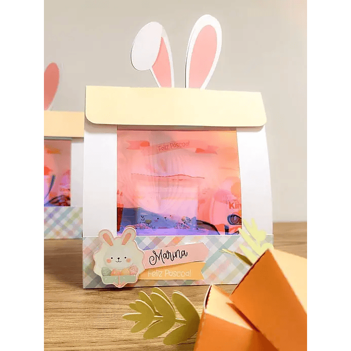 Arquivo de Corte Caixa Coelho   (Leia a Descrição) 1