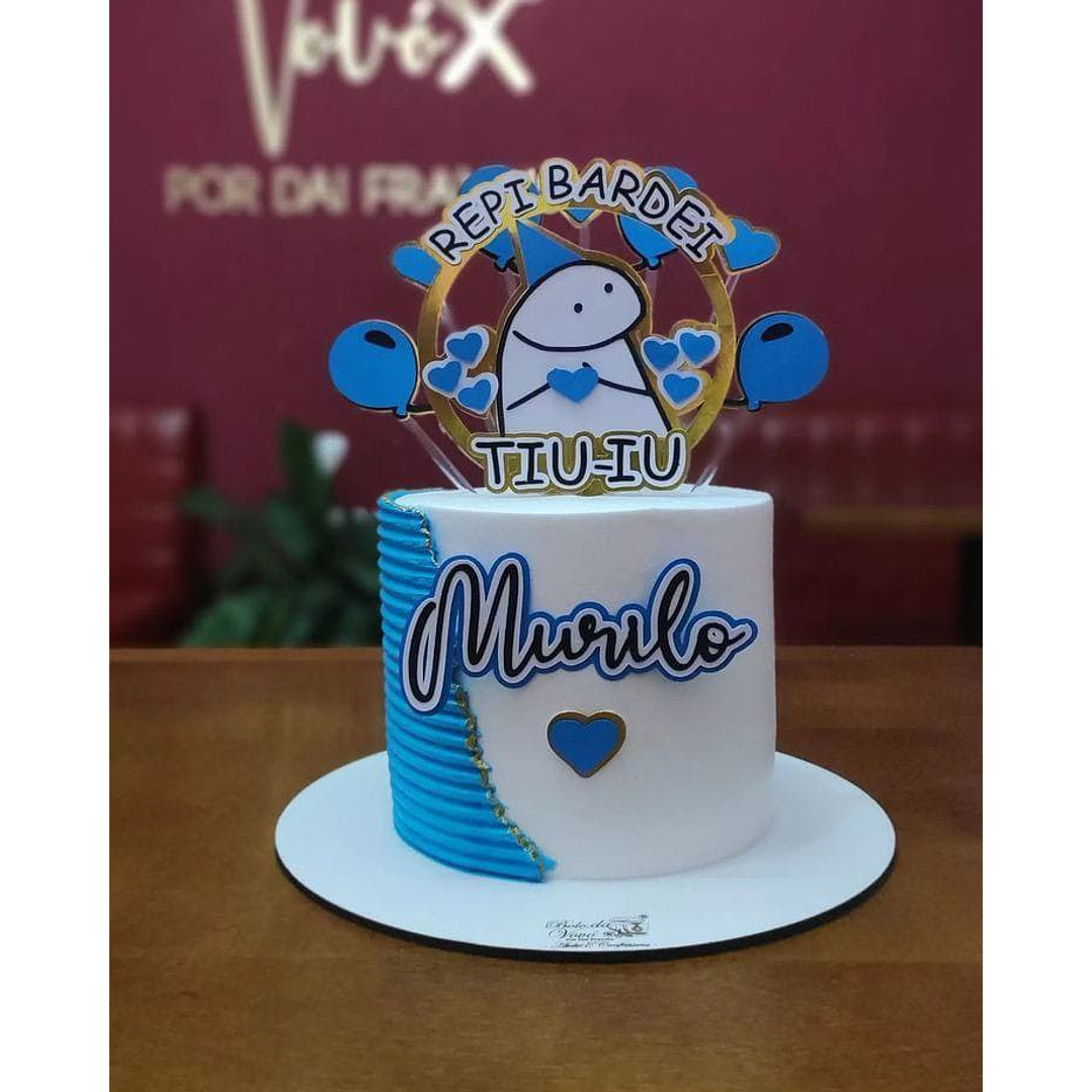 Arquivo de Corte Topo de Bolo Flork 1