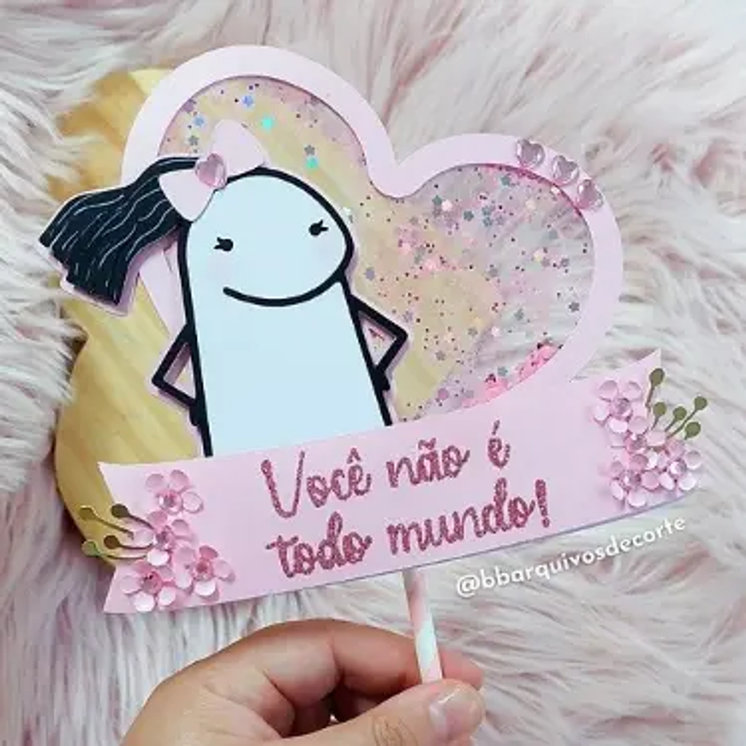 Arquivo de Corte Topo Flork Dia das Mães (Leia a Descrição) 1