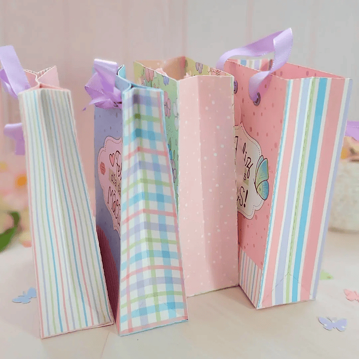 Arquivo de Corte Sacolinha Dia das Mães (Leia a Descrição) 1