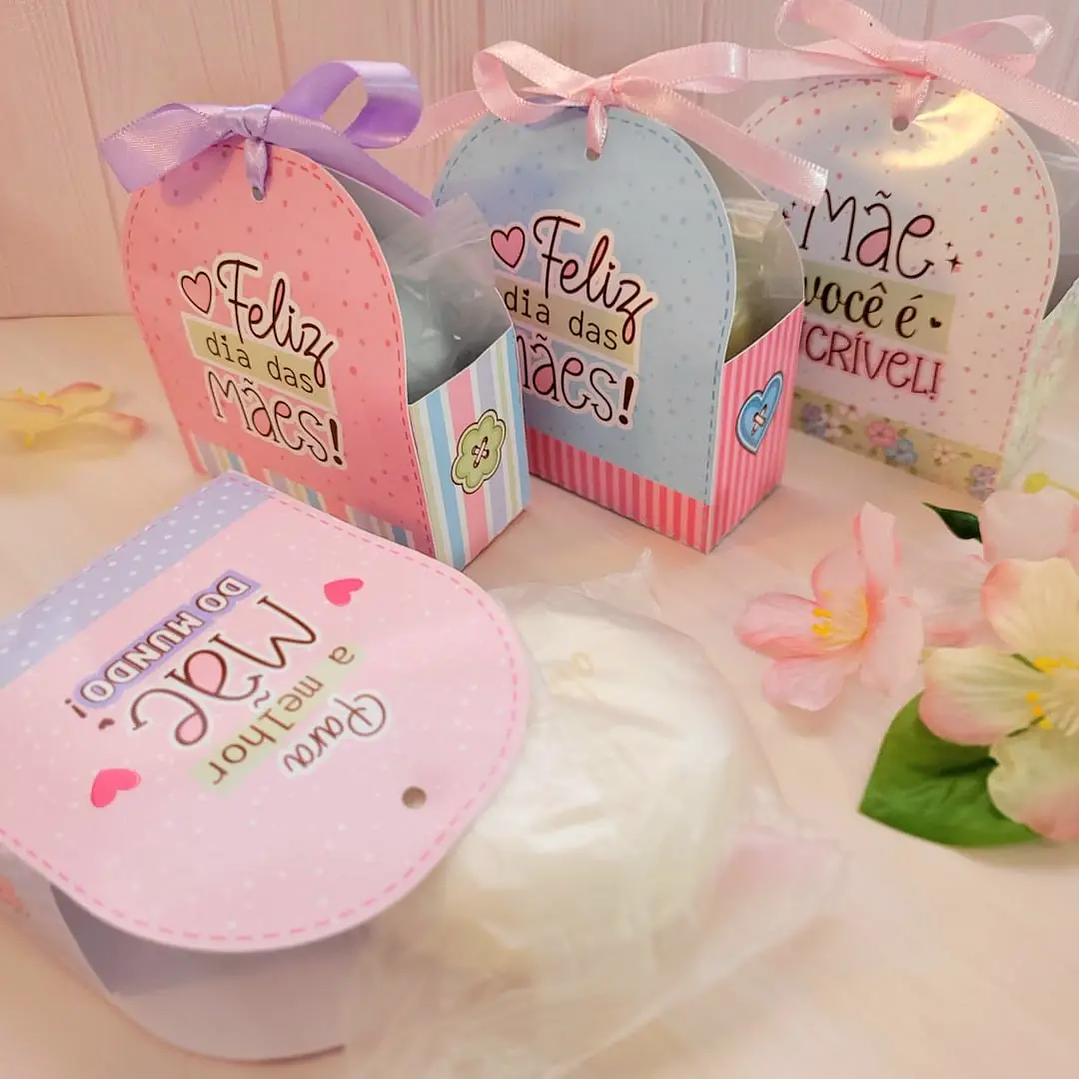 Arquivo de Corte Caixinha Sabonete Dia das Mães (Leia a Descrição) 1