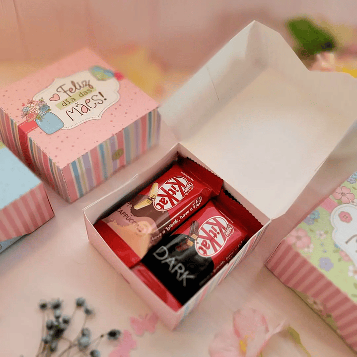 Arquivo de Corte Caixa de Doçes Dia das Mães (Leia a Descrição) 1